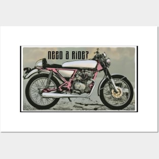 Motorcycle Need a Ride Posters and Art